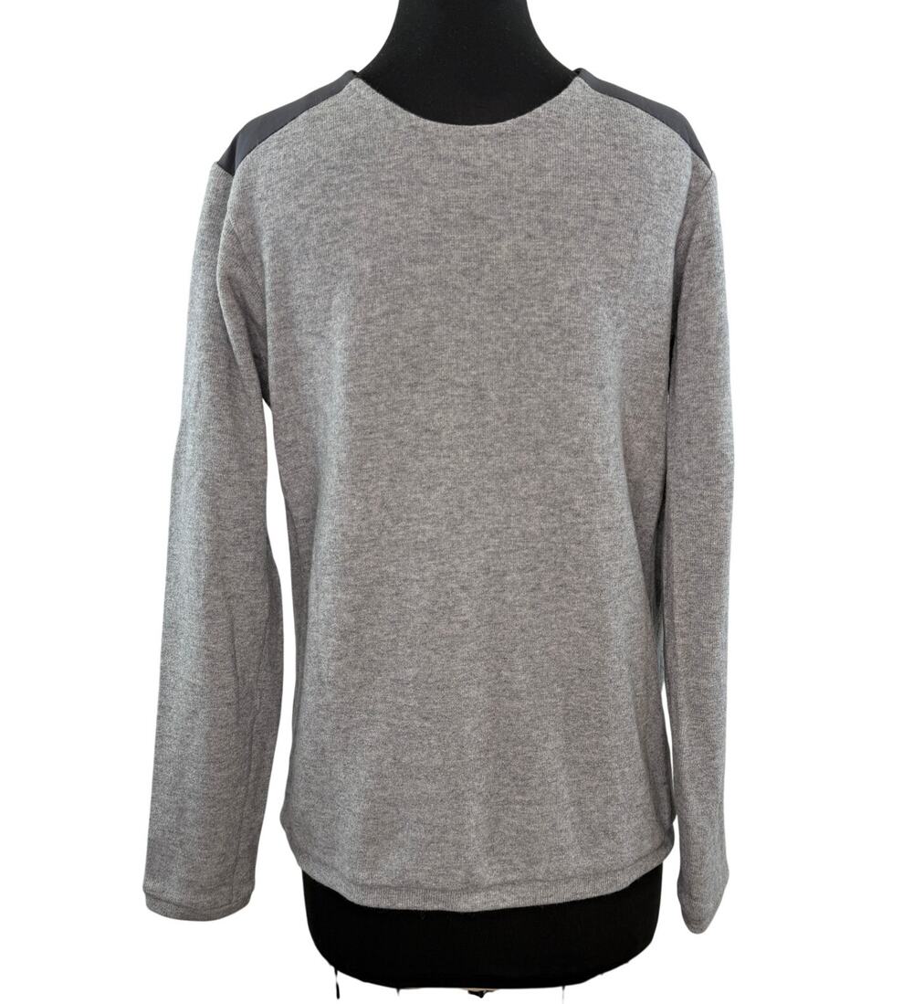 Arc'teryx Donavan Heather Gray Men's Sweater Wool Crew Neck Pullover M Medium